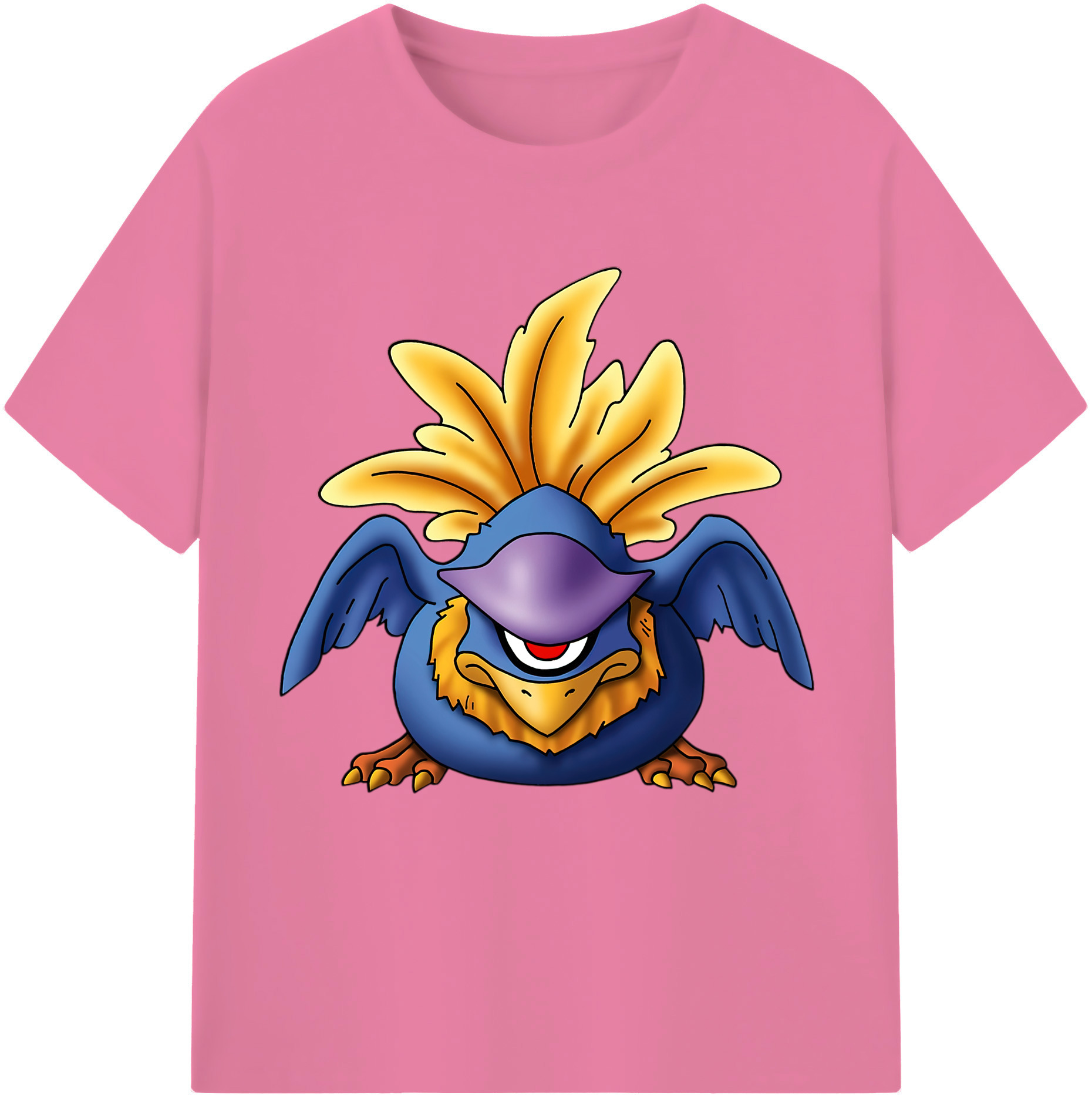 （画像用） ドラゴンクエスト Doragon Kuesuto Dragon Quest 綿100％半袖Tシャツ（フロントプリント）